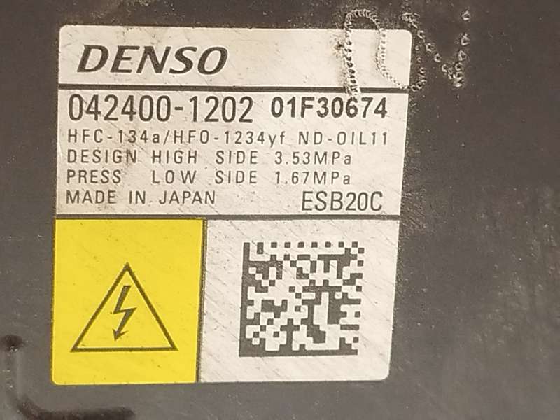 Recambio de compresor aire acondicionado para toyota corolla sedán (_e21_) 1.8 vvti hybrid (zwe211, mzea12) referencia OEM IAM 0 11