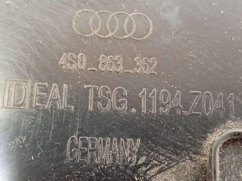 Recambio de tapizado maletero para audi r8 (4s3, 4sp) 5.2 fsi quattro referencia OEM IAM 4S0863362 4S0863362CA9 - Amarillo 5
