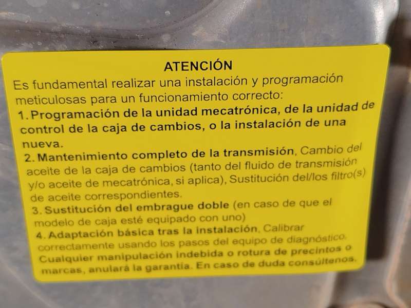 Recambio de caja cambios para mitsubishi outlander iii (gg_w, gf_w, zj, zl, zk) 2.0 hybrid 4wd (gg2w) referencia OEM IAM F1EKA1A 8