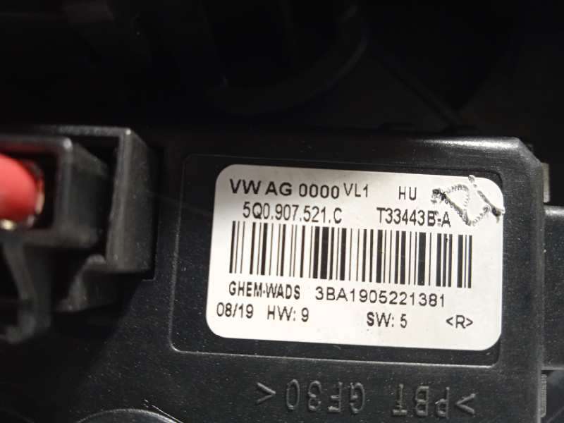 Recambio de motor calefaccion para volkswagen golf vii lim. (bq1) 1.6 tdi referencia OEM IAM 5Q1819021E  5Q0907521C - Blanco 6