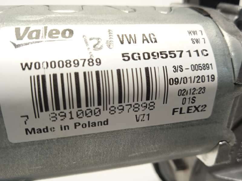 Recambio de motor limpia trasero para volkswagen golf vii lim. (bq1) 1.6 tdi referencia OEM IAM 5G0955711C  W000089789 - Blanco 4