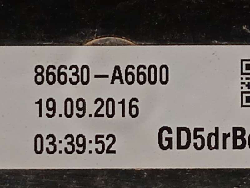 Recambio de refuerzo paragolpes trasero para hyundai i30 (gd) 1.4 referencia OEM IAM 86630A6600 - Rojo 5