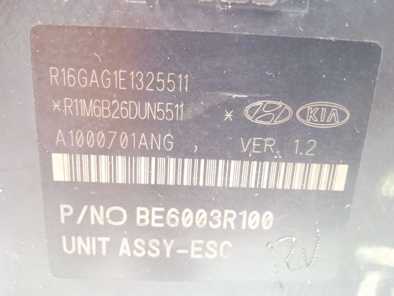 Recambio de abs para hyundai tucson tecno 2wd referencia OEM IAM 58920D7100 BE6003R100 MGH80BH6013R100 6