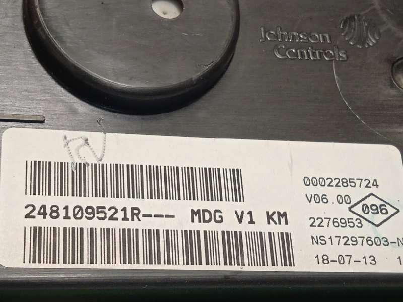 Recambio de cuadro instrumentos para dacia dokker ambiance referencia OEM IAM 248109521R - Blanco 5