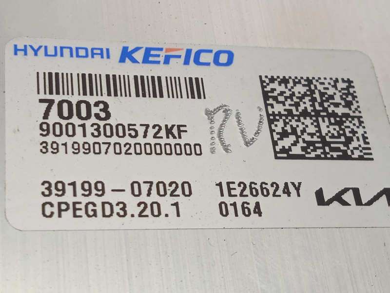 Recambio de centralita motor uce para kia xceed 1.0 tgdi cat referencia OEM IAM 3919907020 3919807003 3911007126 6