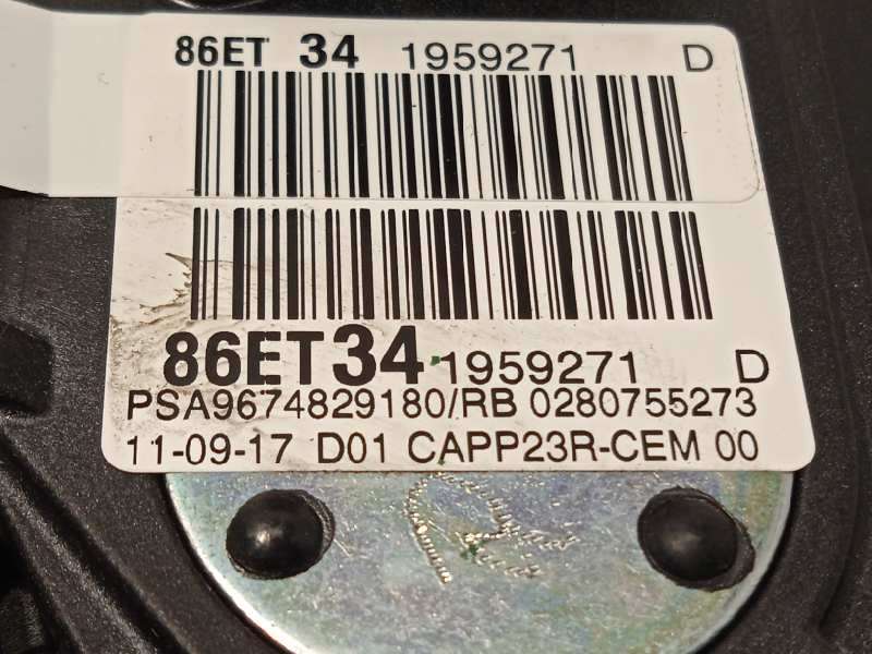 Recambio de potenciometro pedal para opel grandland x 1.6 16v cdti dpf referencia OEM IAM 9674829180 - Azul 4