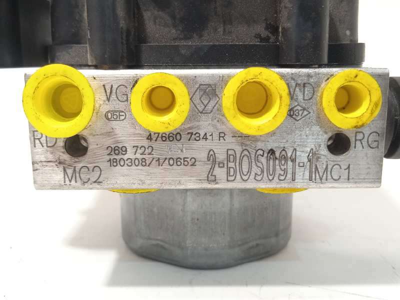 Recambio de abs para renault clio iv 0.9 tce referencia OEM IAM 476607341R 2265106455 269722 - Rojo 4