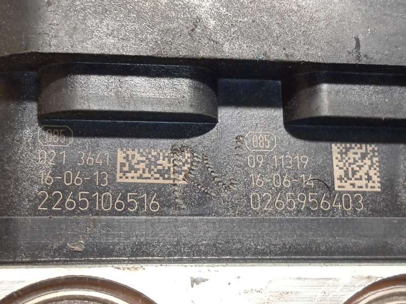 Recambio de abs para renault captur 1.5 dci diesel fap energy referencia OEM IAM 476601203R 0265956403 269722 5