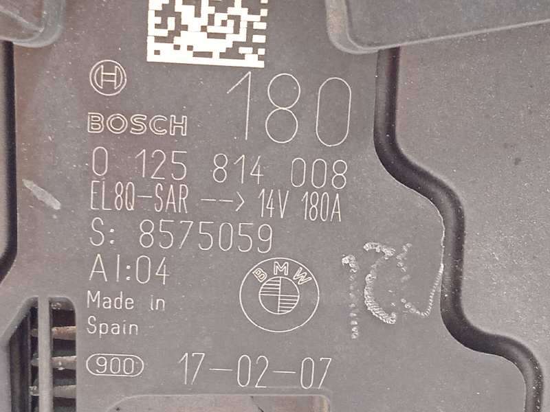 Recambio de alternador para bmw serie 5 berlina (g30) 520d referencia OEM IAM 8575059 12318575059 0125814008 5