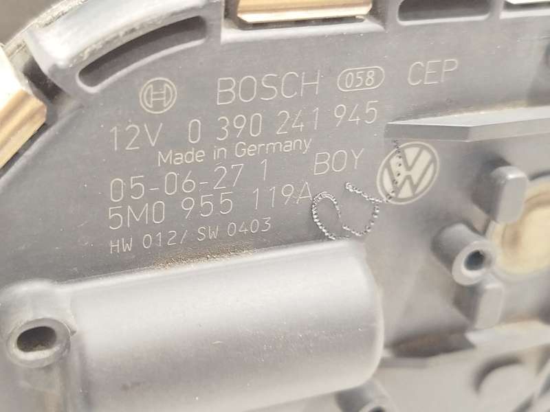 Recambio de motor limpia delantero para volkswagen golf plus v (5m1, 521) 1.9 tdi referencia OEM IAM 5M0955023D 5M0955119A 33970 - Negro 5