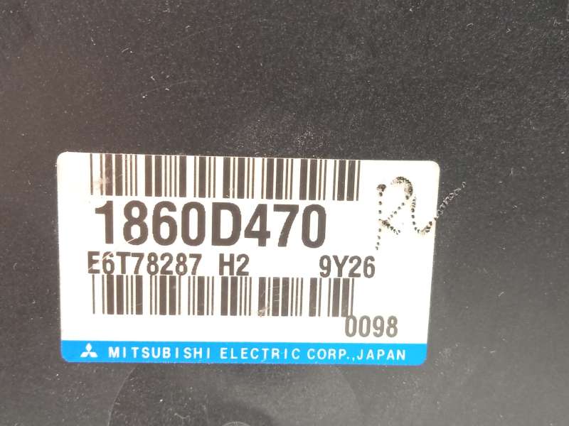 Recambio de centralita motor uce para mitsubishi asx 2.0 mivec cat referencia OEM IAM 1860D470 E6T78287 - Blanco 4