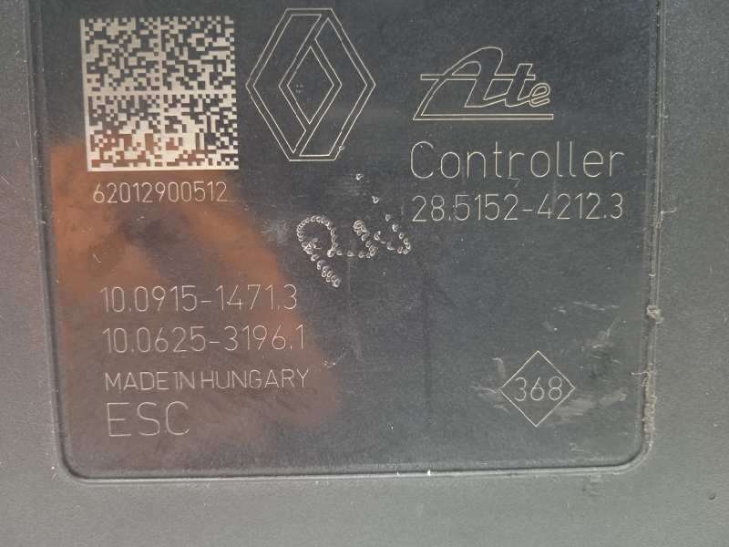 Recambio de abs para dacia dokker essential referencia OEM IAM 476600078R 28515242123 10022006554 6
