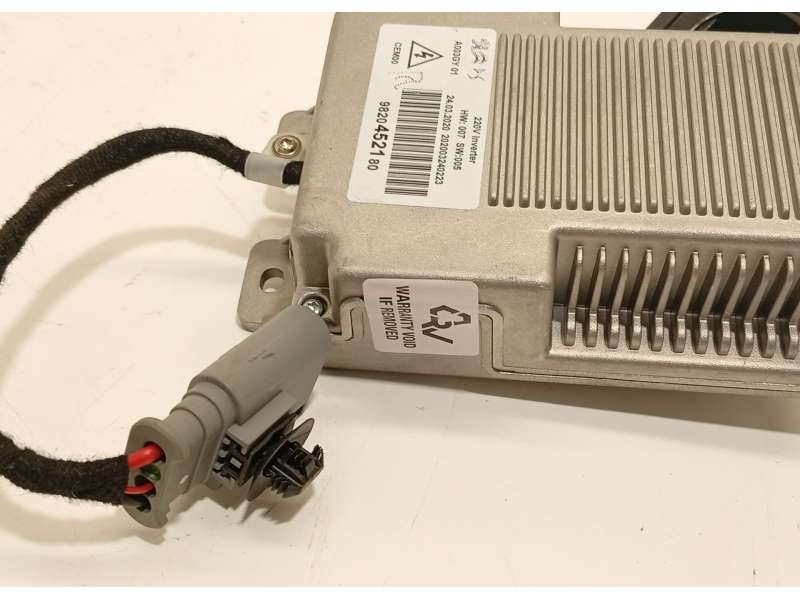Recambio de convertidor potencia para peugeot rifter 1.5 bluehdi 130 referencia OEM IAM 9820452180 - Gris 4