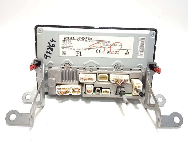 Recambio de pantalla multifuncion para toyota c-hr hybrid advance referencia OEM IAM 86140F4010  1380007930F101 6