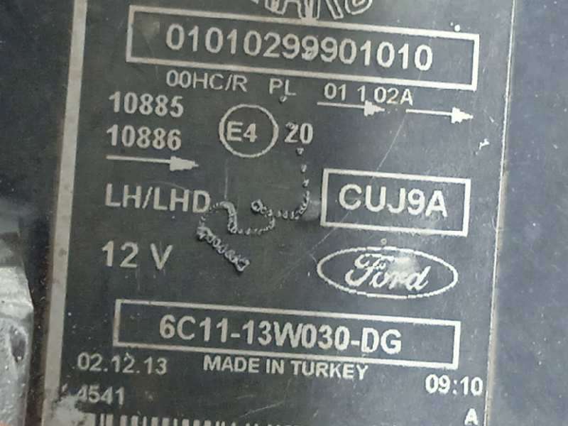 Recambio de faro izquierdo para ford transit combi '06 ft 300 largo referencia OEM IAM 6C1113W030DG 1714644 - Blanco 4