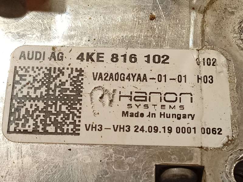 Recambio de valvula expansion para audi e-tron (gen) 50 quattro referencia OEM IAM 4KE816102 - Negro 5