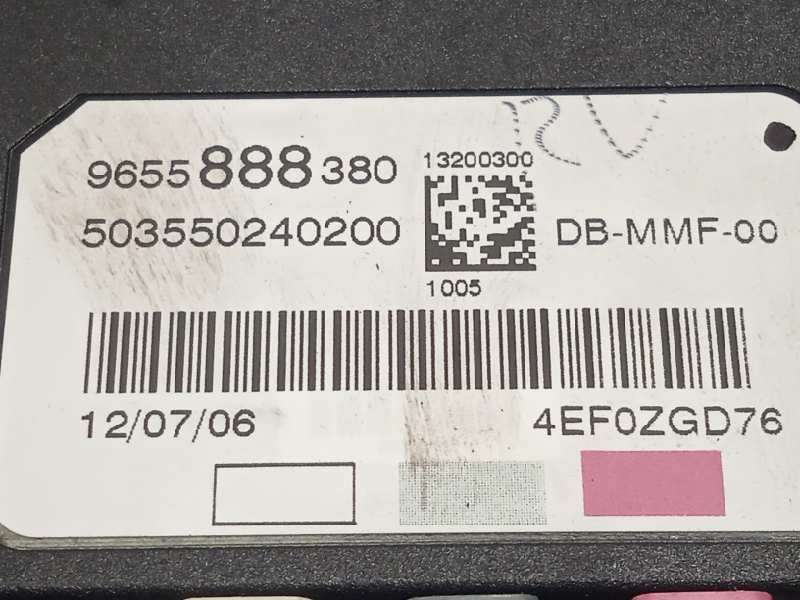 Recambio de modulo electronico para citroën c6 3.0 v6 24v referencia OEM IAM 9655888380 - Gris 4