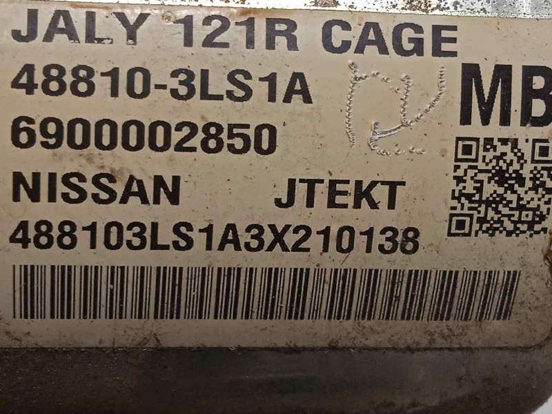 Recambio de columna direccion para nissan nv 200 (m20) 1.5 dci cat referencia OEM IAM 488103LS1A  285003LS0A - Blanco 5