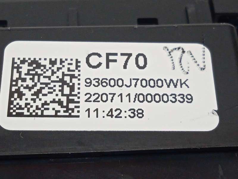Recambio de mando multifuncion para kia xceed 1.0 tgdi cat referencia OEM IAM 93600J7000WK  93600J7000 - Blanco 5