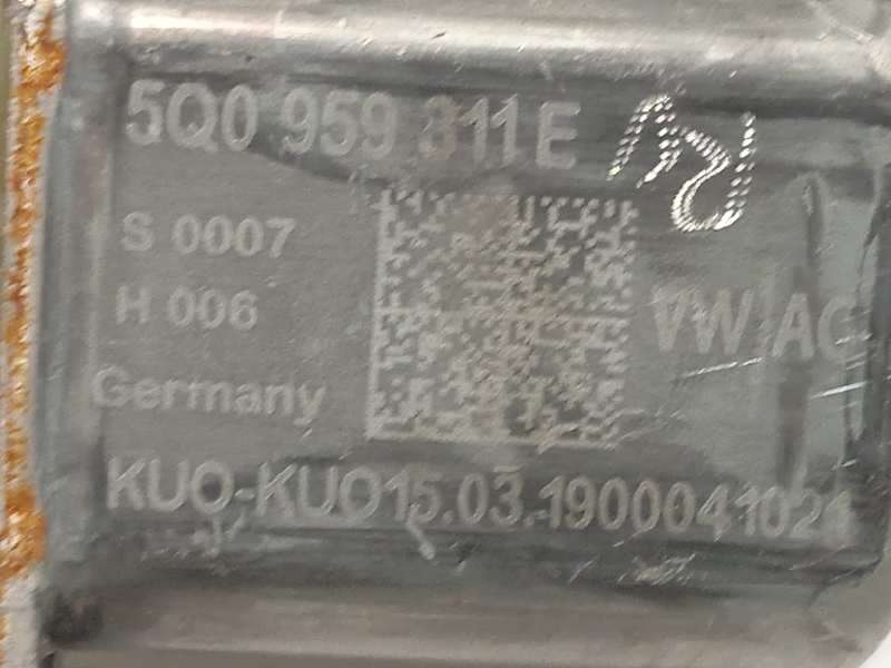 Recambio de elevalunas trasero derecho para skoda fabia familiar 1.0 referencia OEM IAM 5Q0959811E  6V0839462 - Azul 4