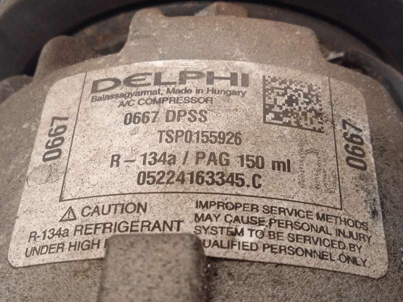 Recambio de compresor aire acondicionado para nissan qashqai i (j10, nj10) 2.0 dci referencia OEM IAM 92610JD70B TSP0155926 0522 5