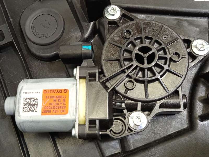 Recambio de elevalunas trasero derecho para hyundai tucson (tl, tle) 1.6 gdi referencia OEM IAM 83460D7000 - Negro 3