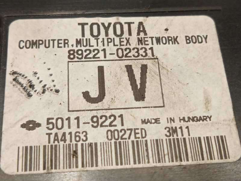 Recambio de modulo electronico para toyota auris touring sports (e18) hybrid active referencia OEM IAM 8922102331  50119221 - Blanco 3