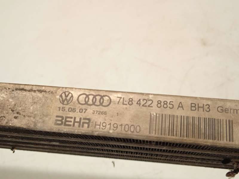 Recambio de radiador aceite para audi q7 (4lb) 3.0 tdi quattro referencia OEM IAM 7L8422885A - Rojo 4