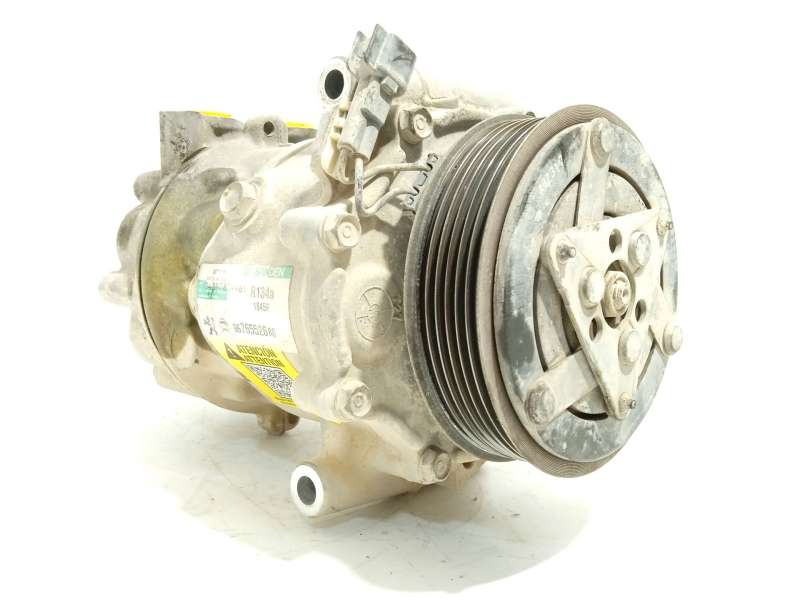 Recambio de compresor aire acondicionado para citroën jumper iii furgoneta 2.2 hdi 130 referencia OEM IAM 9676552680 1845F SD7V1 - Blanco