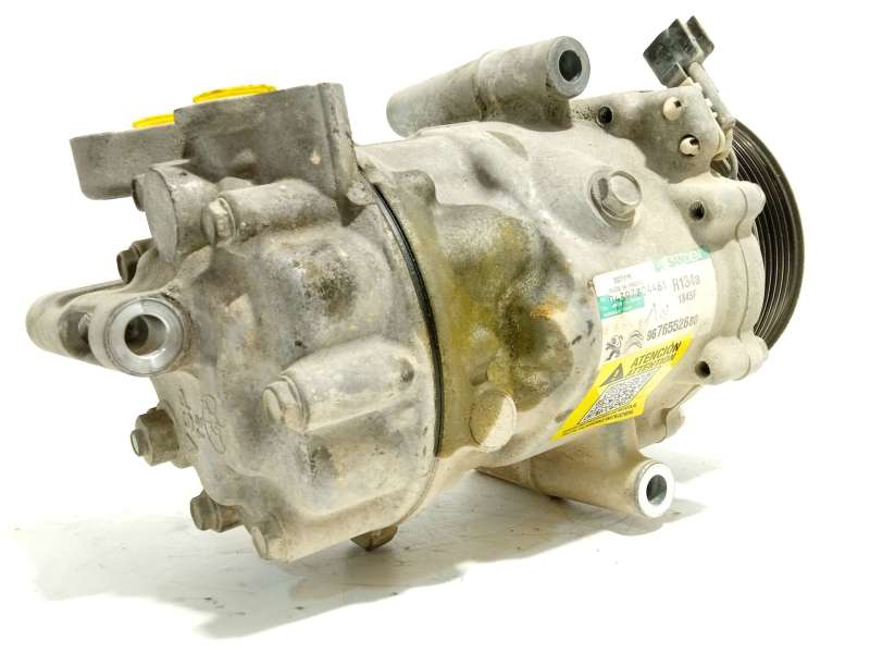 Recambio de compresor aire acondicionado para citroën jumper iii furgoneta 2.2 hdi 130 referencia OEM IAM 9676552680 1845F SD7V1 - Blanco 2