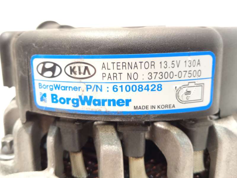 Recambio de alternador para kia rio iv (yb, sc, fb) 1.2 cvvt referencia OEM IAM 3730007500  61008428 - Blanco 5