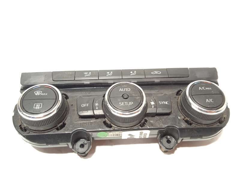Recambio de mando climatizador para seat leon (5f1) style referencia OEM IAM 5F0907044D 5F0907044DYMS 5HB011215 - Negro 2