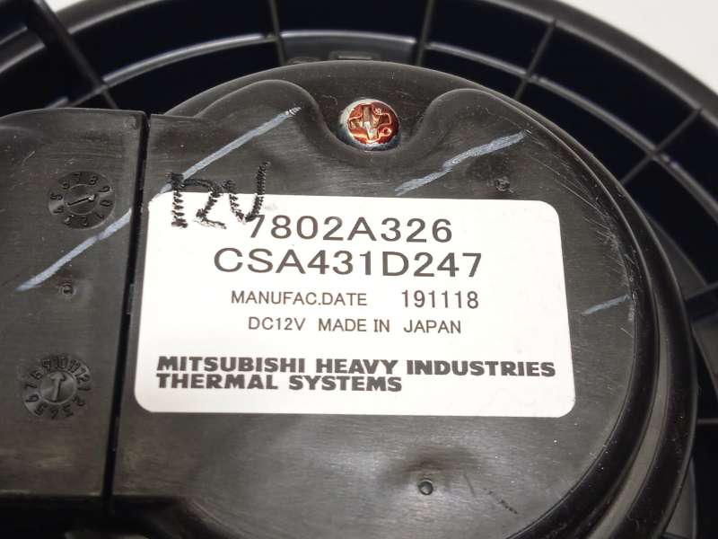 Recambio de motor calefaccion para mitsubishi asx 2.0 mivec cat referencia OEM IAM 7802A326 - Blanco 4