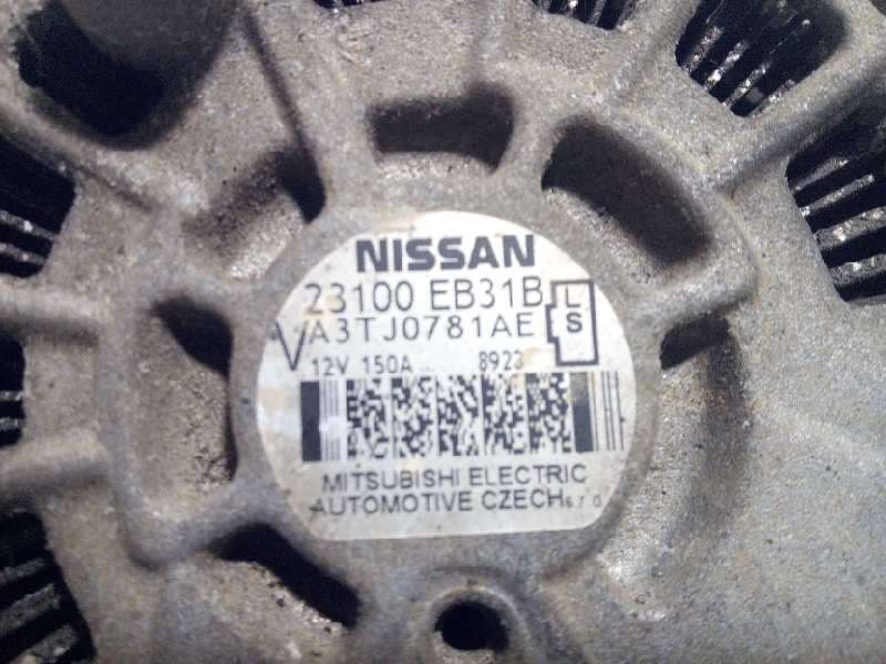 Recambio de alternador para nissan pathfinder (r51) 2.5 dci diesel cat referencia OEM IAM 23100EB31B - Blanco 4