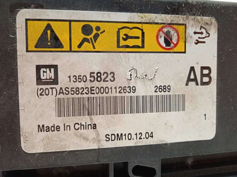 Recambio de centralita airbag para chevrolet cruze 2.0 diesel cat referencia OEM IAM 13505823 - Blanco 4