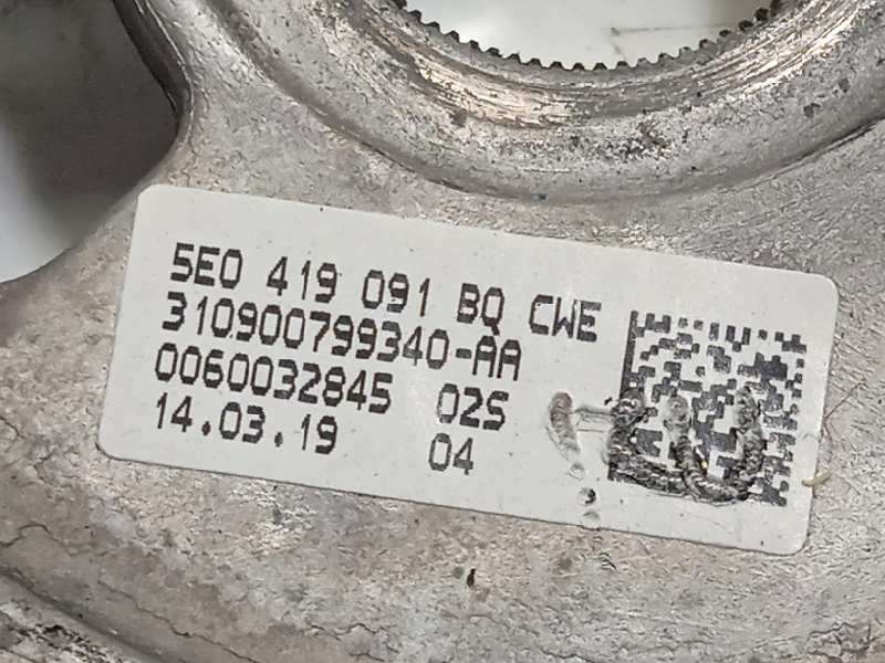 Recambio de volante para skoda fabia familiar 1.0 referencia OEM IAM 5E0419091BQ 5E0419091BQCWE - Azul 5