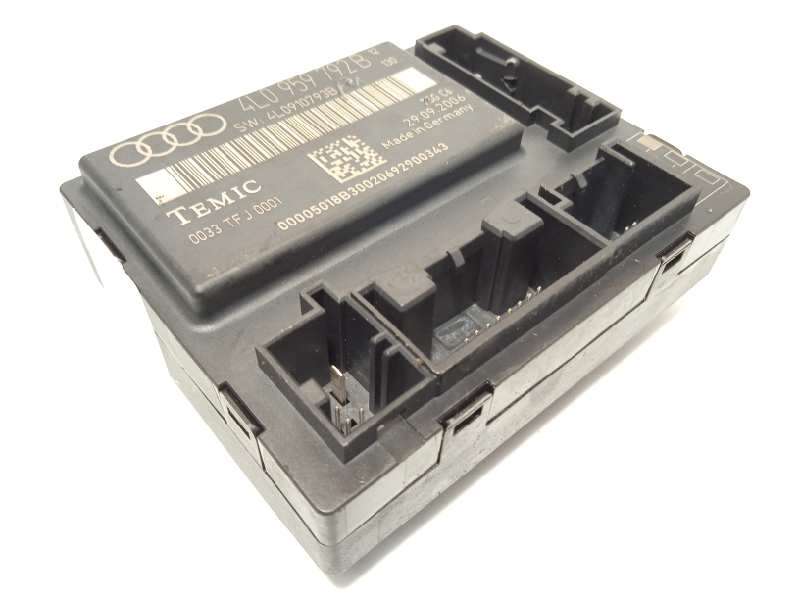 Recambio de centralita confort para audi q7 (4l) 3.0 tdi referencia OEM IAM 4L0959792B - Negro 2