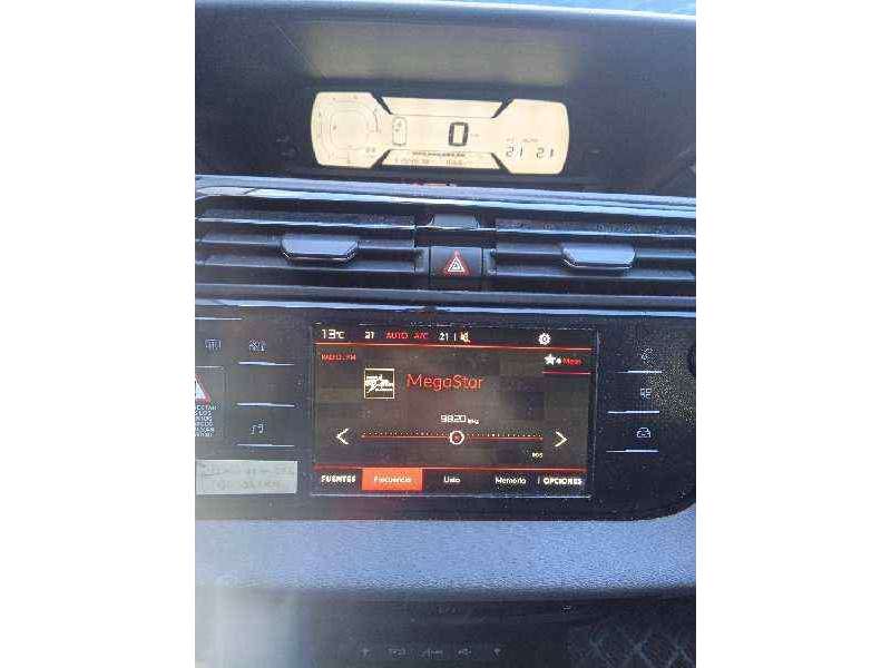 Recambio de pantalla multifuncion para citroën c4 picasso 1.2 12v e-thp referencia OEM IAM 9825029380  A2C15851900 - Azul 5