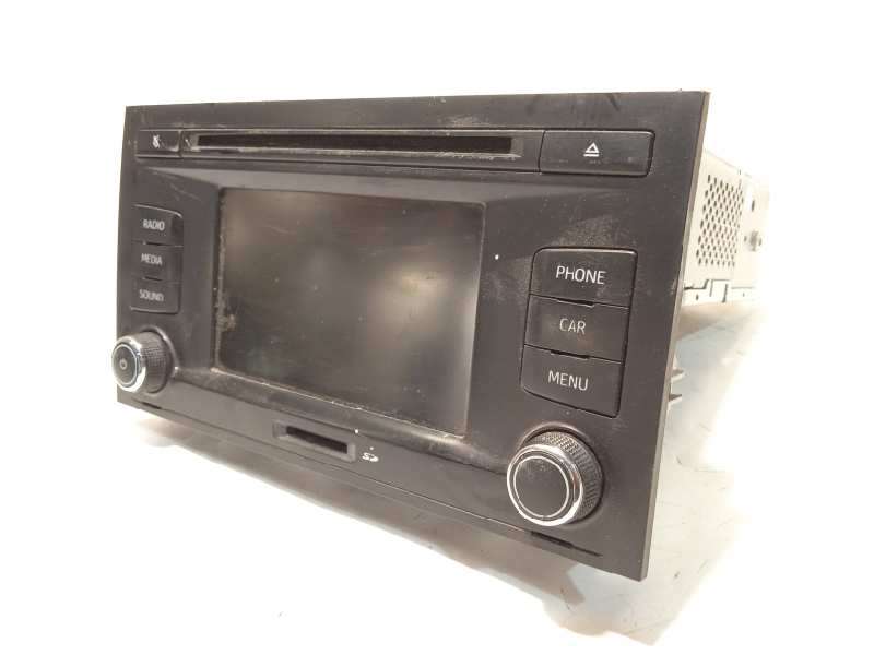 Recambio de sistema audio / radio cd para seat leon (5f1) style referencia OEM IAM 5F0035869A 5F0035869A2ZZ - Negro 3