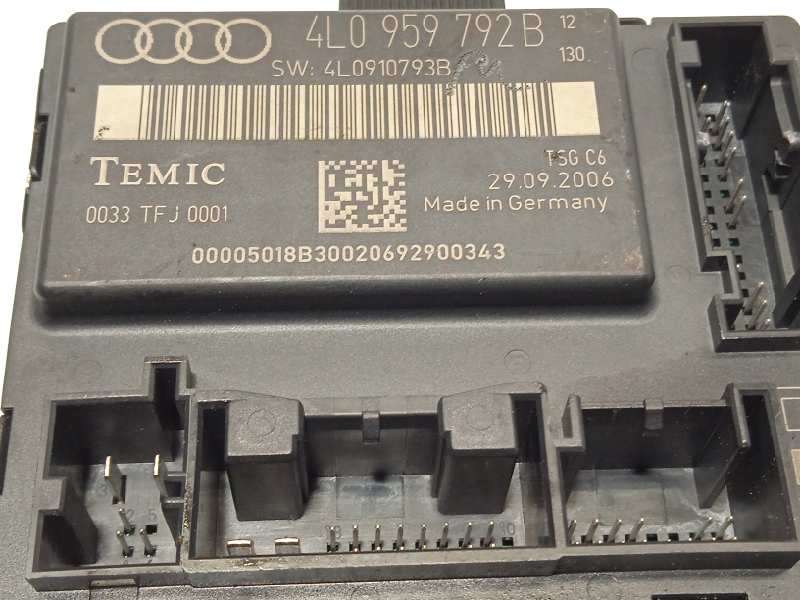 Recambio de centralita confort para audi q7 (4l) 3.0 tdi referencia OEM IAM 4L0959792B - Negro 4