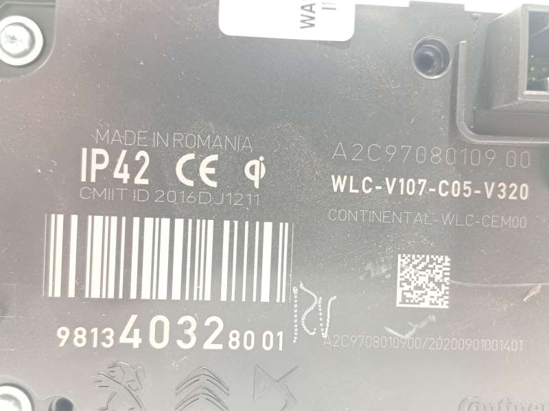 Recambio de modulo electronico para peugeot rifter 1.5 bluehdi 130 referencia OEM IAM 9813403280  A2C97080109 - Gris 4