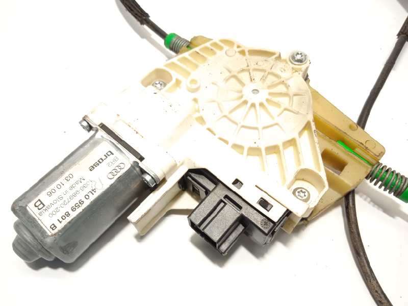 Recambio de elevalunas delantero izquierdo para audi q7 (4l) 3.0 tdi referencia OEM IAM 4L0837461A  4L0959801B - Negro 2