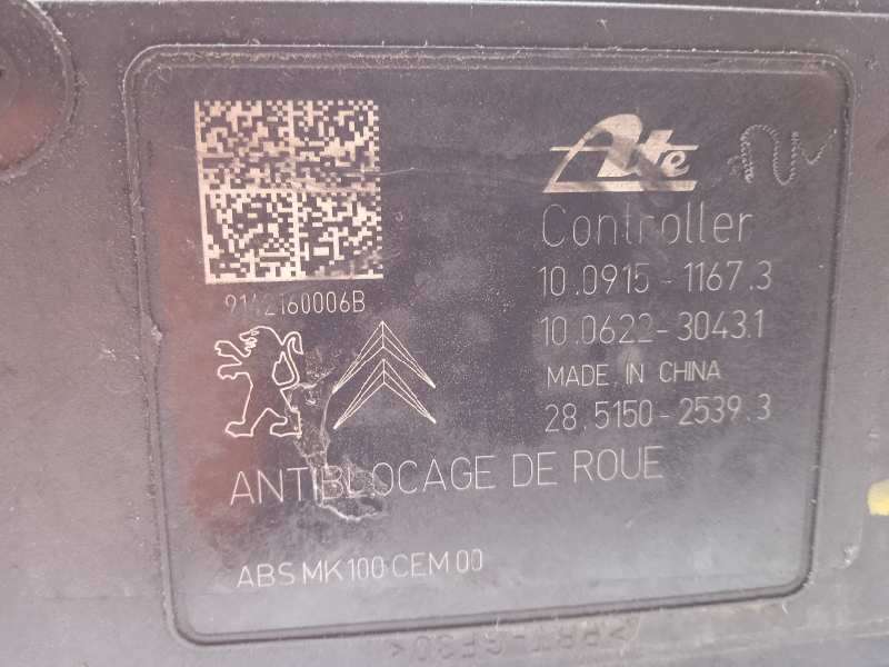 Recambio de abs para citroën c3 collection referencia OEM IAM 9802460680 10091511673 10022001214 6