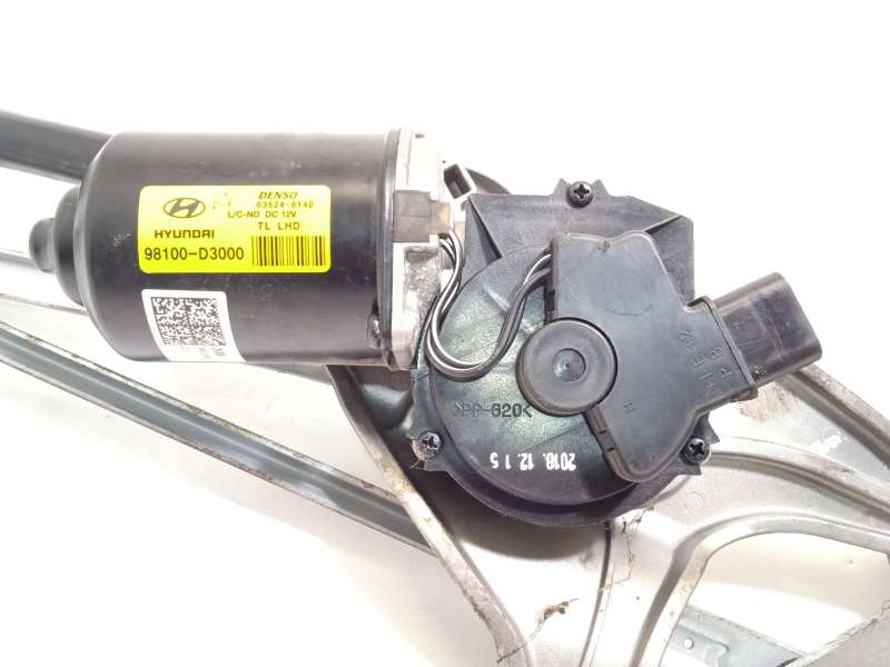 Recambio de motor limpia delantero para hyundai tucson (tl, tle) 1.6 gdi referencia OEM IAM 98100D3000  035246140 - Negro 3