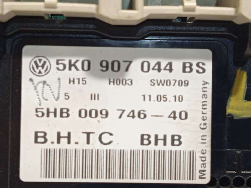 Recambio de mando climatizador para volkswagen golf vi (5k1) 1.6 tdi dpf referencia OEM IAM 5K0907044BSZJU  5HB00974640 - Blanco 6