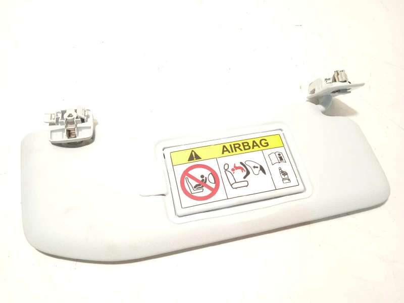 Recambio de parasol derecho para peugeot 208 (p2) active referencia OEM IAM 98100807PR - Blanco 2