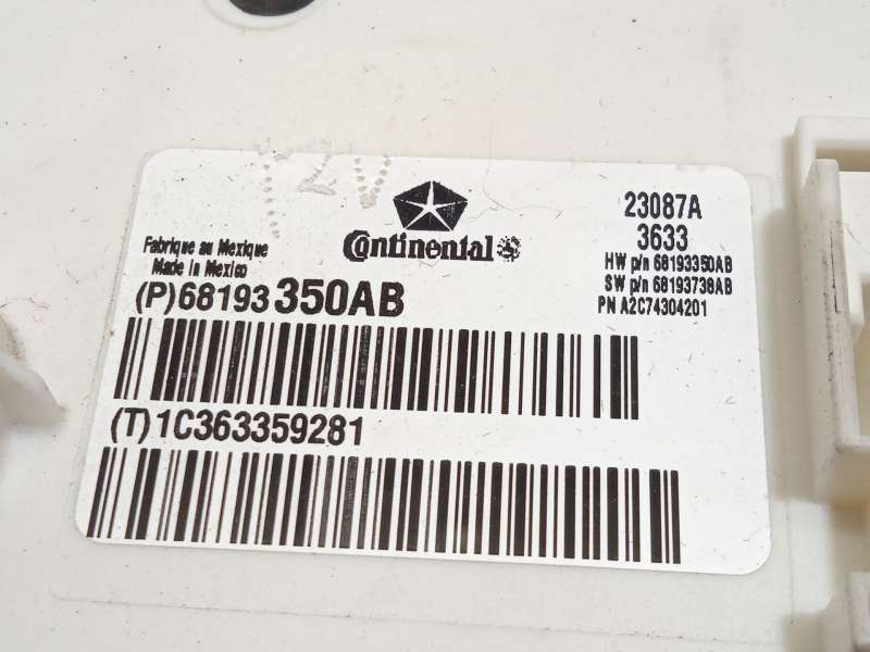 Recambio de centralita confort para jeep grand cherokee iv (wk, wk2) 3.0 crd v6 4x4 referencia OEM IAM 68193350AB K68193350AB P6 3