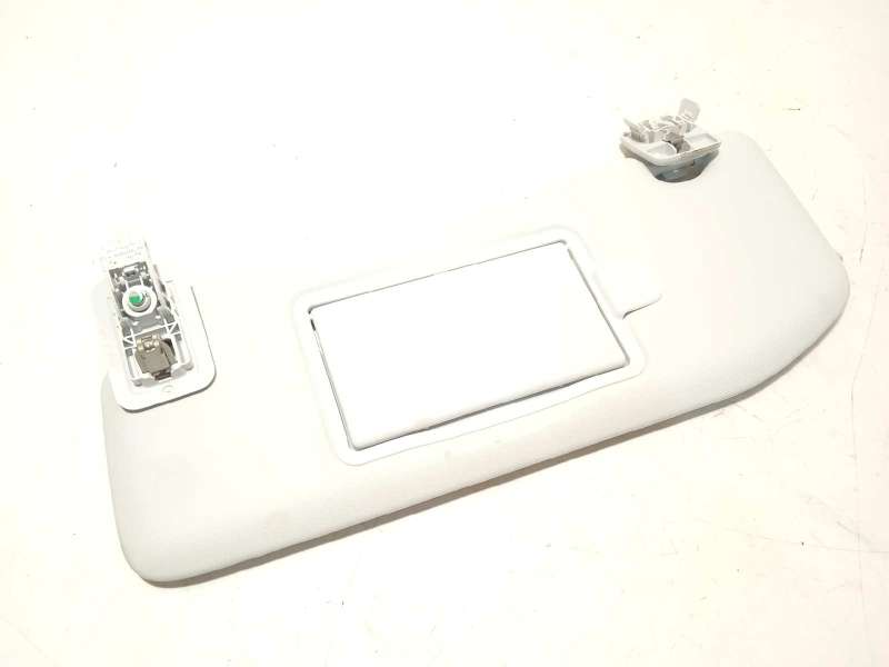 Recambio de parasol izquierdo para peugeot 208 (p2) active referencia OEM IAM 96738898PR - Blanco 2