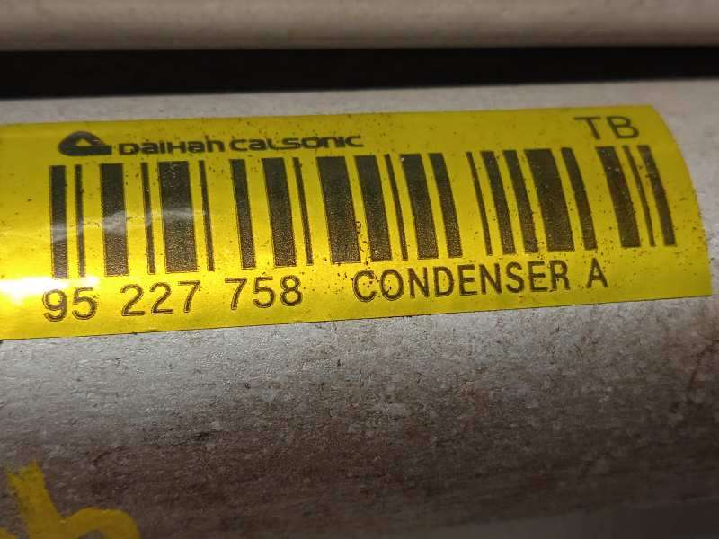 Recambio de condensador / radiador aire acondicionado para chevrolet aveo 1.4 cat referencia OEM IAM 95227758 - Gris 3