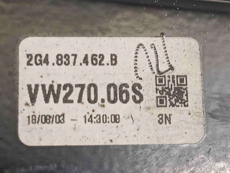 Recambio de elevalunas delantero derecho para volkswagen polo sport referencia OEM IAM 2G4837462B  2Q1959882 - Rojo 5